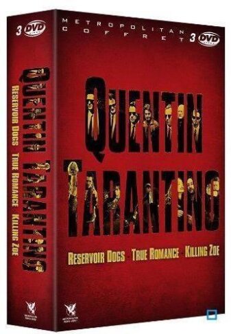 Quentin Tarantino - Reservoir Dogs / True Romance / Killing Zoe 3 DVD