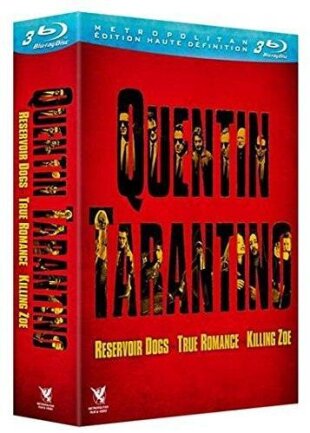 Quentin Tarantino - Reservoir Dogs / True Romance / Killing Zoe 3 Blu-rays