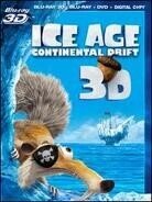 Ice Age 4 - Continental Drift (2012) Blu-ray 3D (+2D) + Blu-ray + DVD
