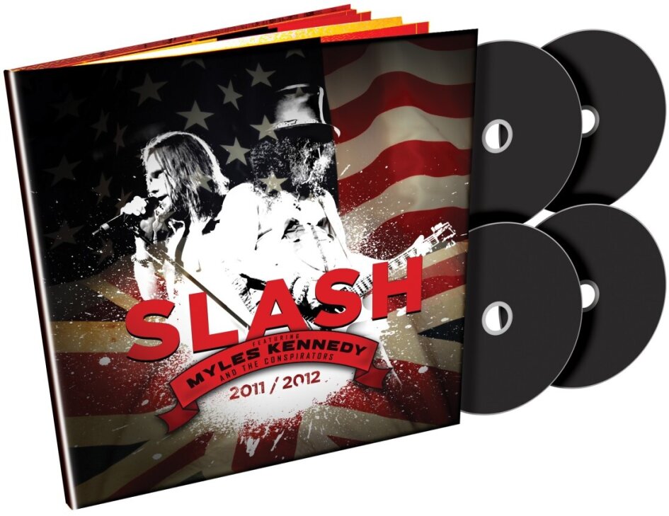 Slash & featuring Myles Kennedy & The Conspirators - 2011/2012 2 DVDs + 2 CDs + Book