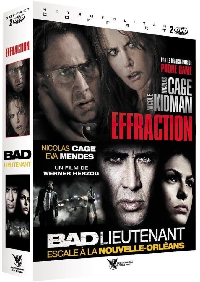 Effraction / Bad lieutenant 2 DVD