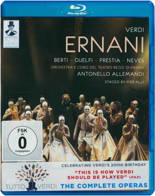 Orchestra Teatro Regio di Parma, Antonello Allemandi & Marco Berti - Verdi - Ernani Tutto Verdi, C Major, Unitel Classica