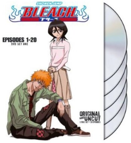 Bleach Uncut Box Set - Vol. 1 Uncut, 5 DVDs