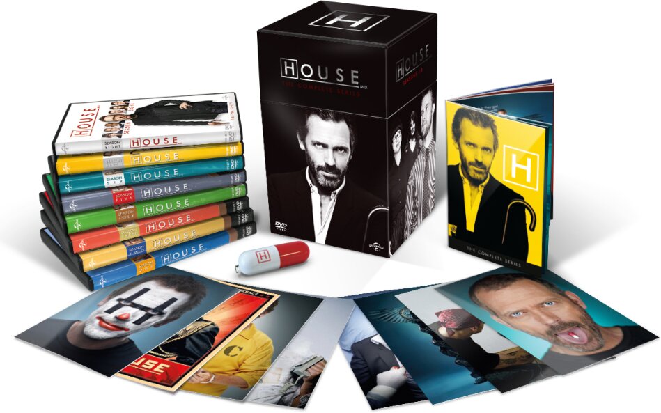 Dr. House - Medical Division - Stagioni 1-8 USB Stick, 46 DVD