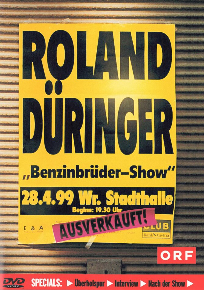Roland Düringer - Benzinbrüder-Show 2 DVDs