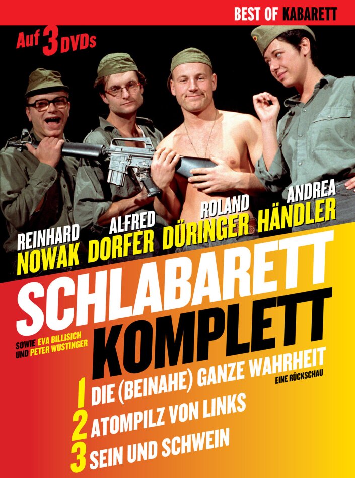 Schlabarett komplett 3 DVD
