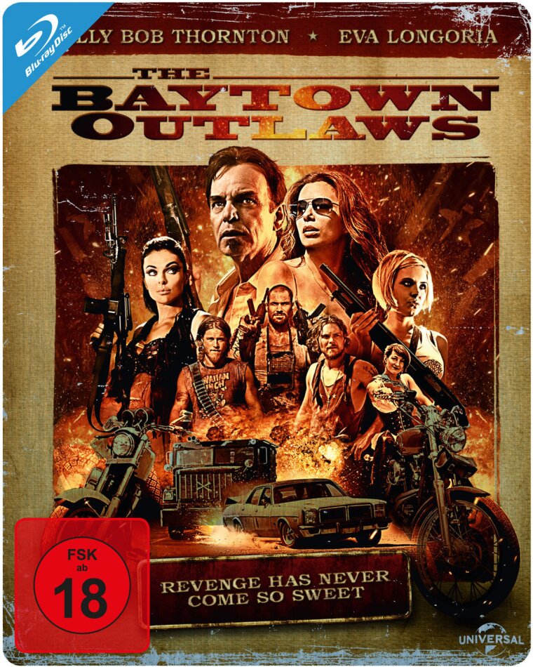 The Baytown Outlaws (2012) Limited Edition, Steelbook