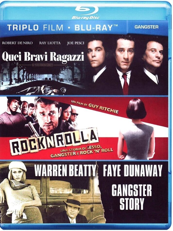 Quei Bravi Ragazzi / Rock'n'Rolla / Gangster Story 3 Blu-ray