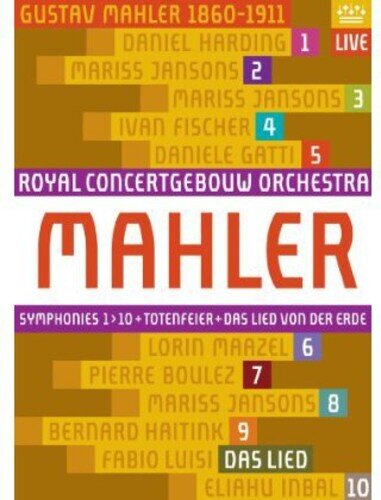 Royal Concertgebouw Orchestra - Mahler Cycle 11 DVDs