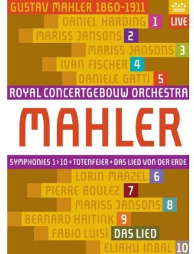 Royal Concertgebouw Orchestra - Mahler Cycle 11 Blu-rays