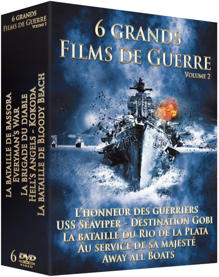 6 Grands Films de Guerre - Vol. 2 6 DVDs