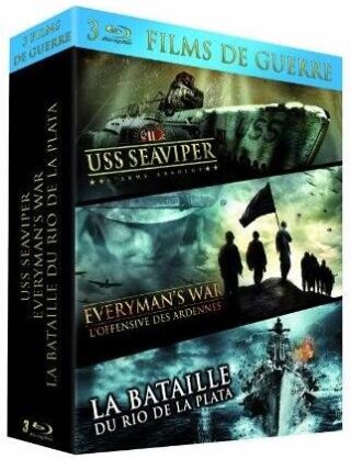USS Seaviper / Everyman's War / La bataille du Rio de la Plata 3 Blu-rays