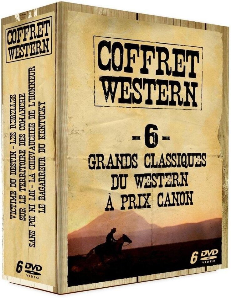 Coffret Western - 6 grands classiques du Western à prix canon 6 DVD