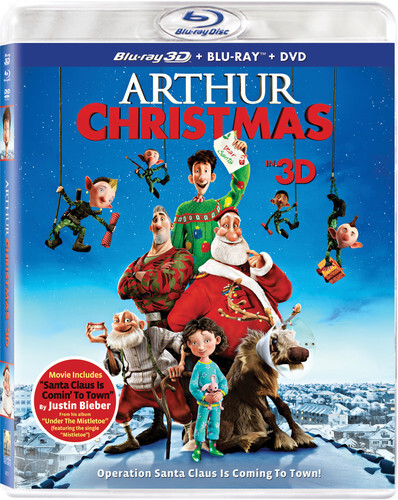 Arthur Christmas (2011) Blu-ray 3D (+2D) + Blu-ray + DVD