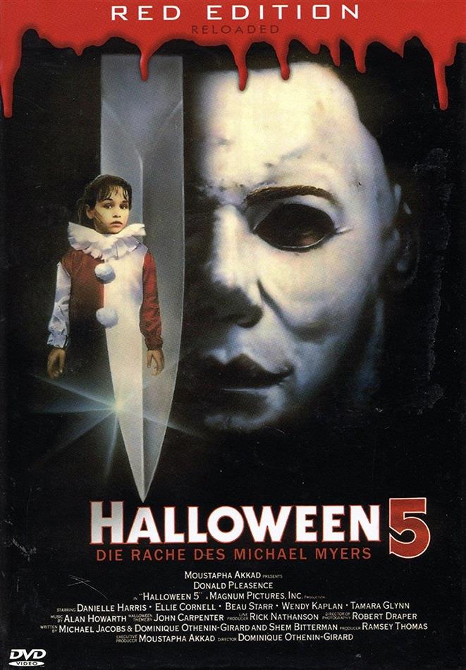 Halloween 5 (1989) Little Hartbox, Red Edition Reloaded, Uncut