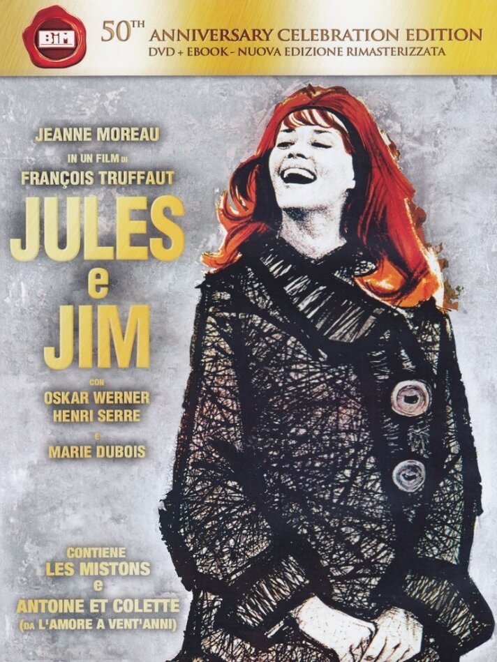 Jules e Jim (1962) Edizione Speciale, n/b, DVD + E-Book