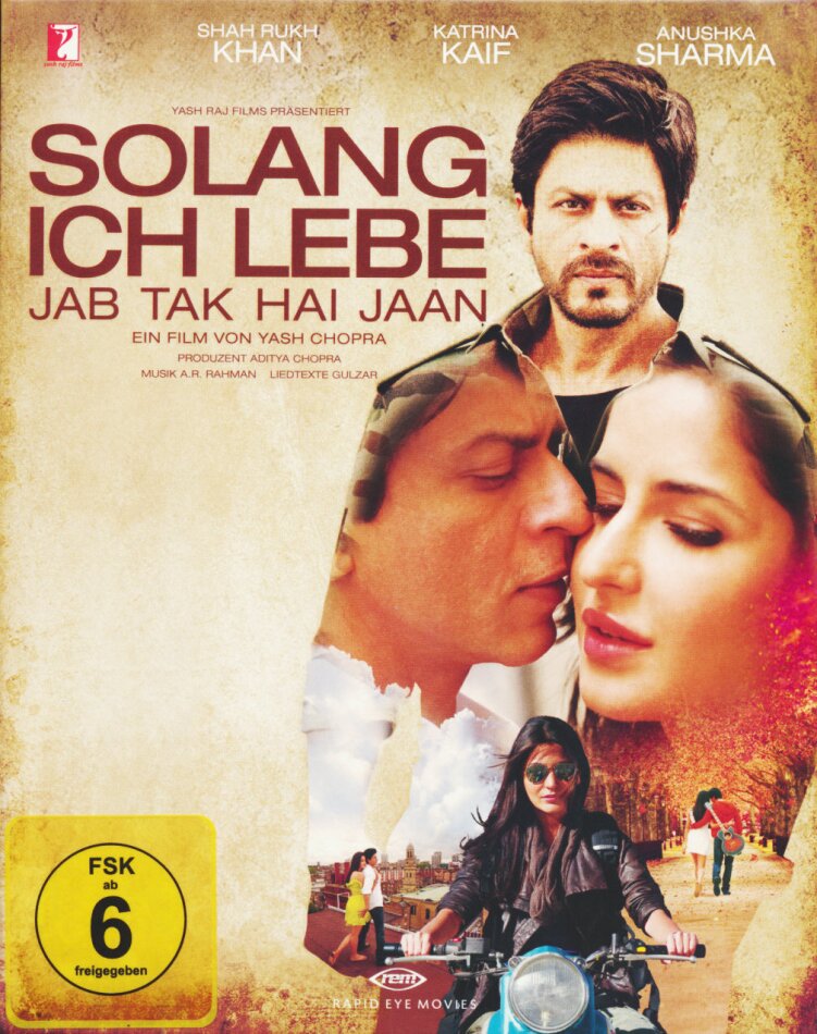 Solang ich lebe - Jab tak hai jaan (2012) Édition Spéciale, 2 Blu-ray