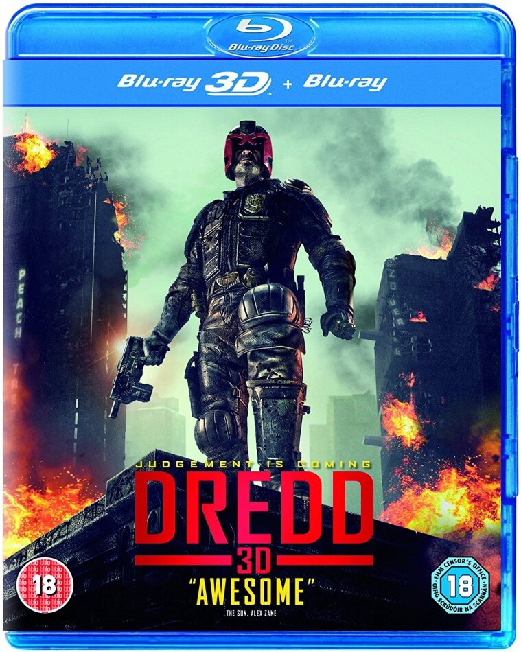 Dredd (2012) Blu-ray 3D + Blu-ray
