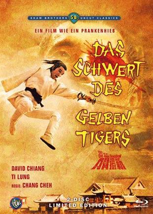 Das Schwert des gelben Tigers (1971) Shaw Brothers Uncut Classics, Limited Edition, Mediabook, Blu-ray + DVD