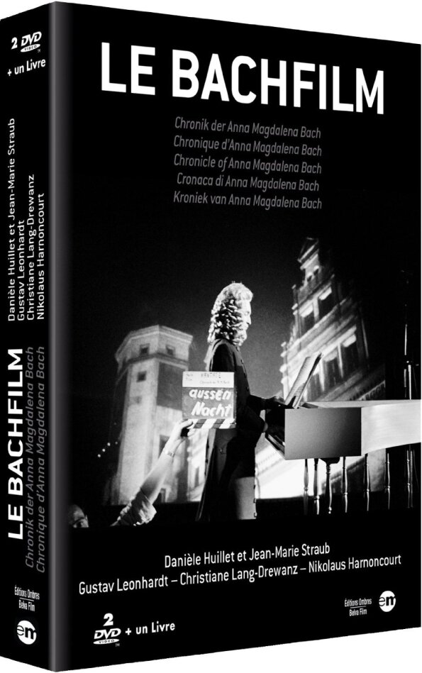 Le Bachfilm - Chronique d'Anna Magdalena Bach (1968) b/w, 2 DVDs + Book