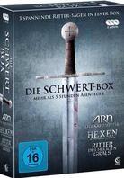 Die Schwert-Box - Arn der Kreuzritter / Hexen - Die letzte Schlacht der Templer / Ritter des heiligen Grals 3 DVD