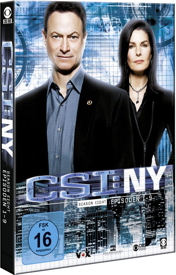 CSI - New York - Staffel 8.1 3 DVDs