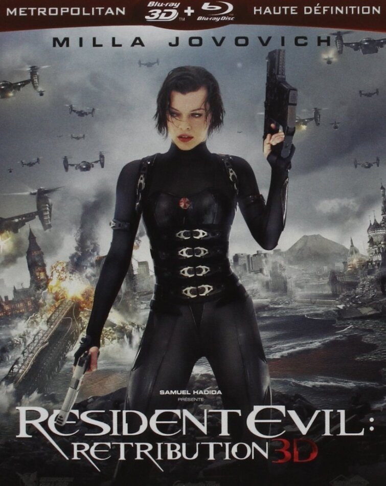 Resident Evil 5 - Retribution (2012) Steelbook, Blu-ray 3D + Blu-ray