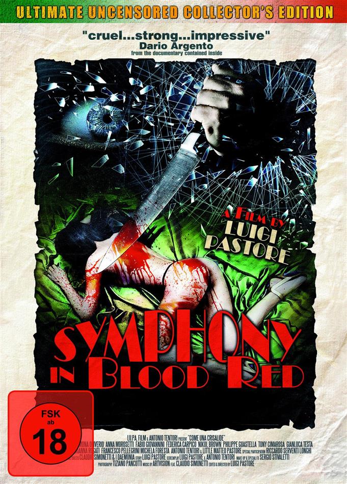 Symphony in Blood Red (2010) Limited Collector's Edition, Mediabook, DVD + CD
