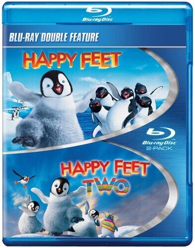 Happy Feet / Happy Feet 2 Double Feature, 2 Blu-ray