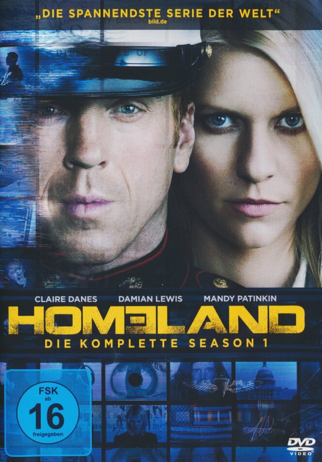 Homeland - Staffel 1 4 DVDs