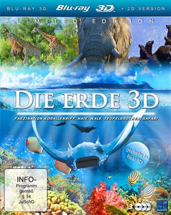 Die Erde (Limited Edition, 3 Blu-ray 3D (+2D))