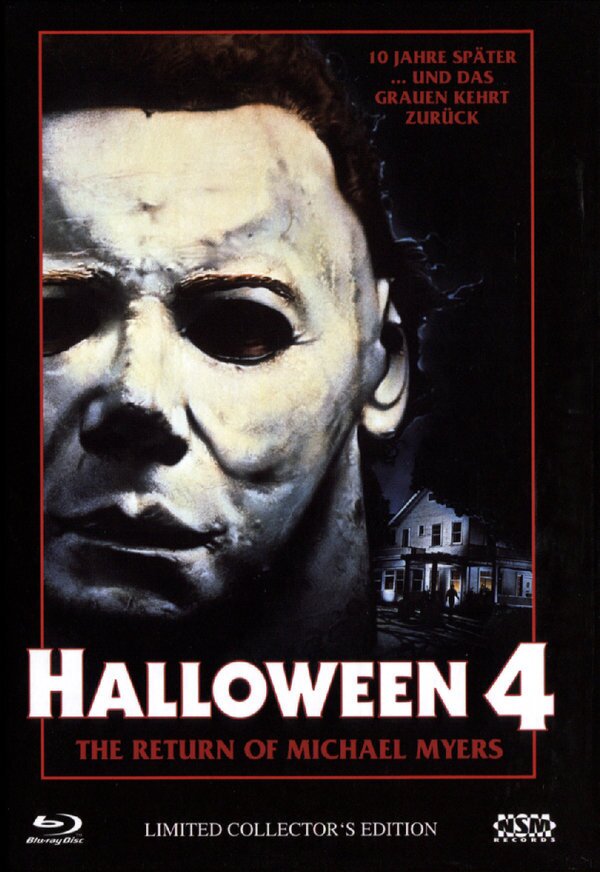 Halloween 4 - Die Rückkehr des Michael Myers (1988) Limited Edition, Uncut, Blu-ray + DVD + CD