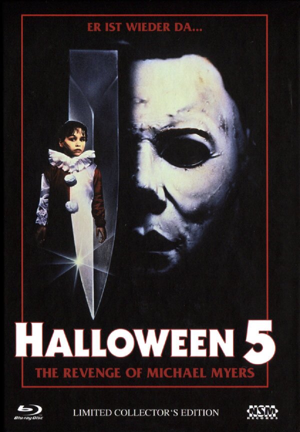 Halloween 5 - Die Rache des Michael Myers (1989) Limited Edition, Uncut, Blu-ray + DVD + CD