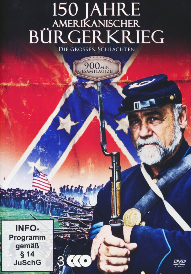 150 Jahre Amerikanischer Bürgerkrieg - Die grossen Schlachten 3 DVD
