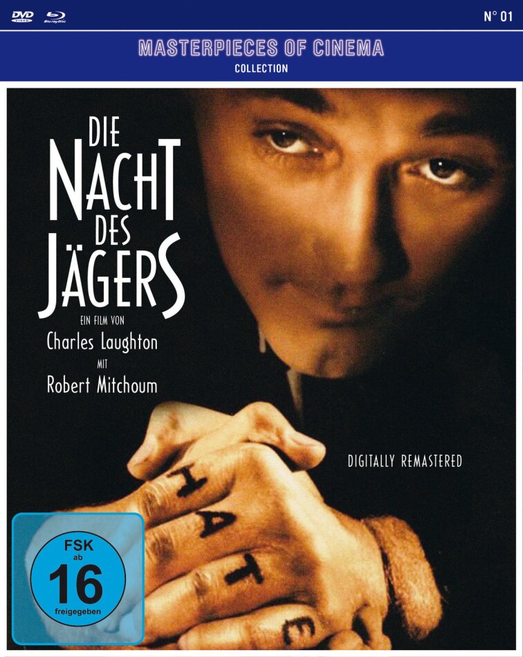 Die Nacht des Jägers - (Masterpieces of Cinema) (1955) Blu-ray + DVD