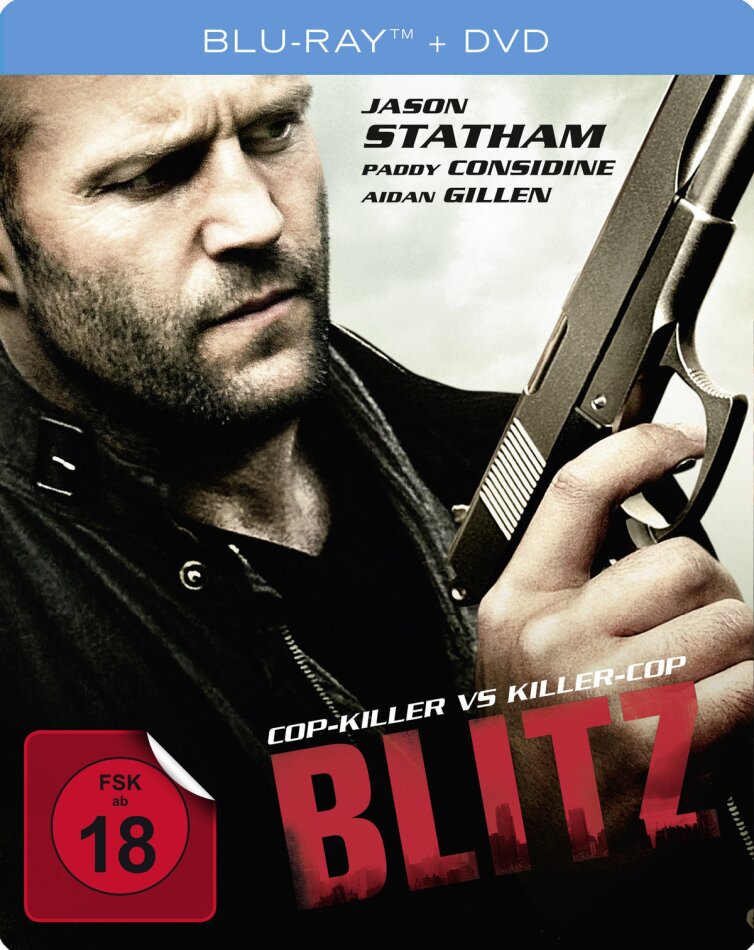 Blitz (2010) Steelbook, Blu-ray + DVD