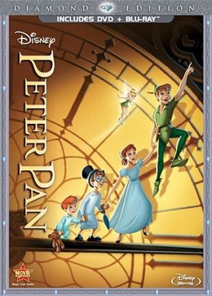Peter Pan (1953) Diamond Edition, Blu-ray + DVD