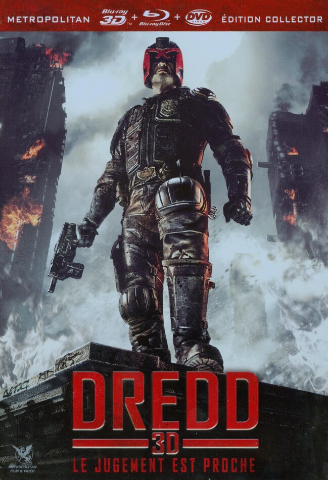 Dredd (2012) Édition Limitée, Steelbox, Blu-ray 3D + Blu-ray + DVD