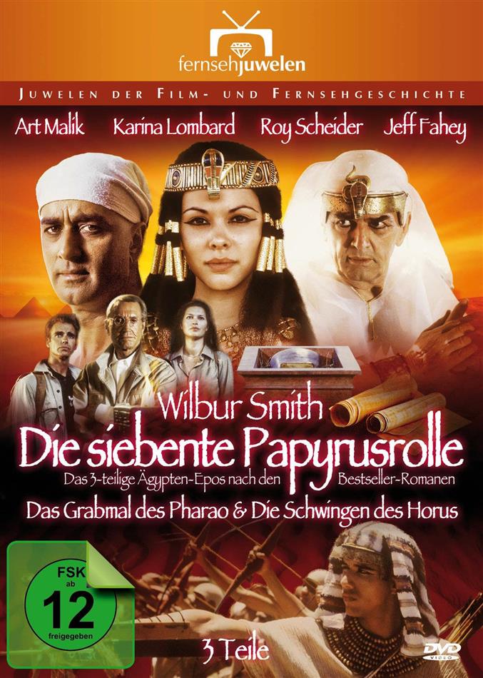 Die siebente Papyrusrolle - Teil 1-3 2 DVD