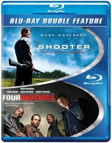 Shooter (2007) / Four Brothers (2005) Double Feature, 2 Blu-ray