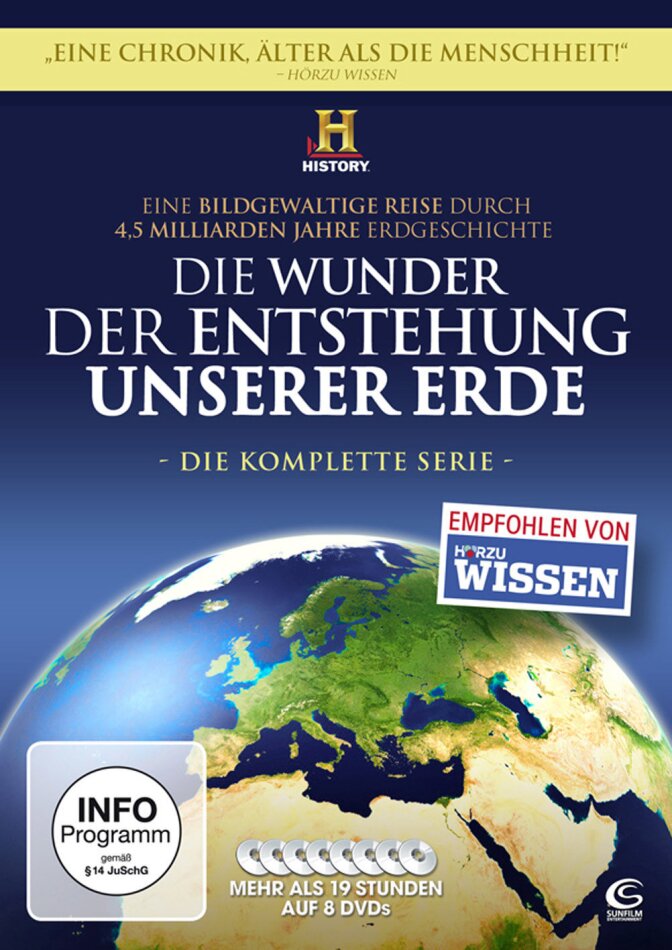 Die Wunder der Entstehung unserer Erde - Die komplette Serie 6 DVD