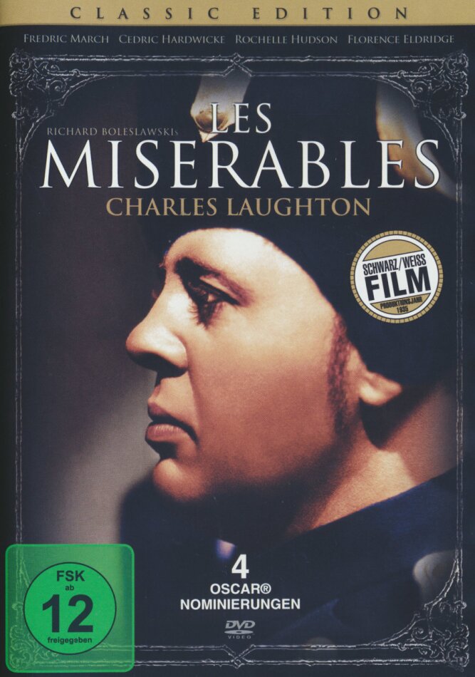 Les Miserables (1935) Classic Edition, s/w