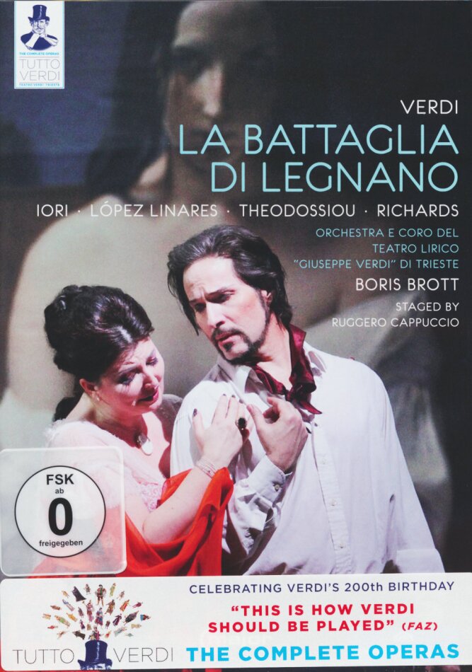 Teatro Lirico "Giuseppe Verdi" Di Trieste, Boris Brott & Enrico Giuseppe Iori - Verdi - La Battaglia di Legnano Tutto Verdi, Unitel Classica, C Major