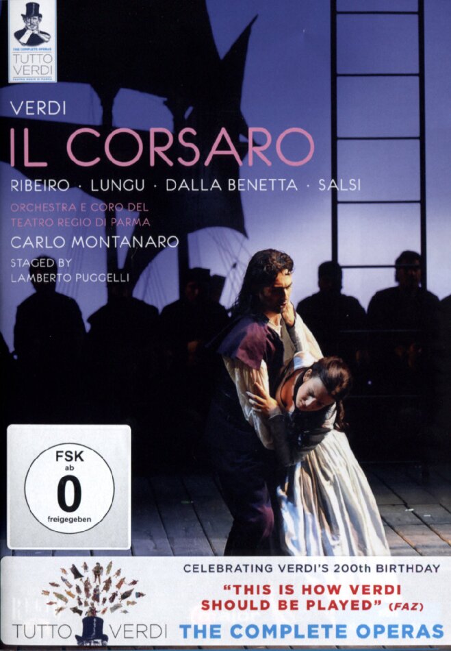 Orchestra Teatro Regio di Parma, Carlo Montanaro & Bruno Ribeiro - Verdi - Il Corsaro Tutto Verdi, C Major, Unitel Classica