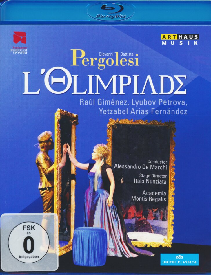Academia Montis Regalis, Alessandro De Marchi & Raul Gimenez - Pergolesi - Olimiade Arthaus Musik, Unitel Classica