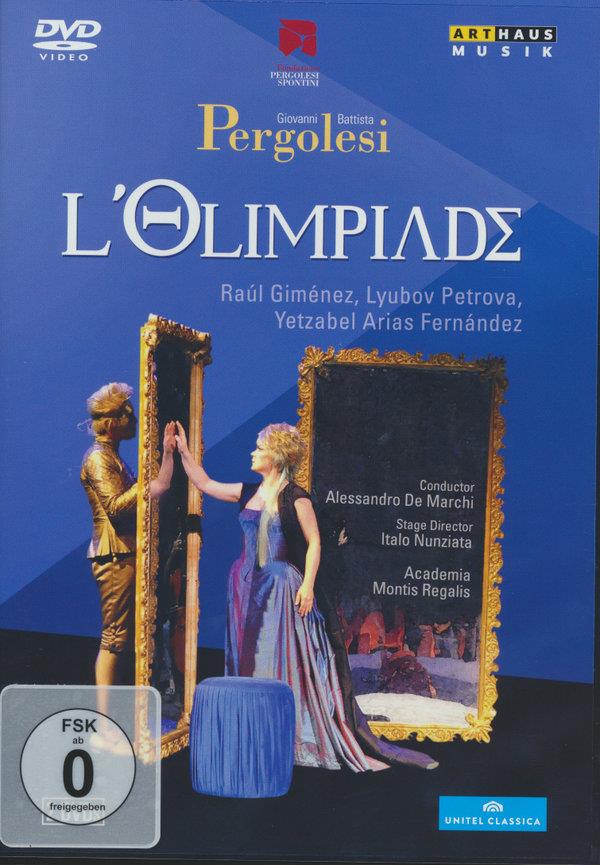 Academia Montis Regalis, Alessandro De Marchi & Raul Gimenez - Pergolesi - Olimiade Unitel Classica, Arthaus Musik, 2 DVDs