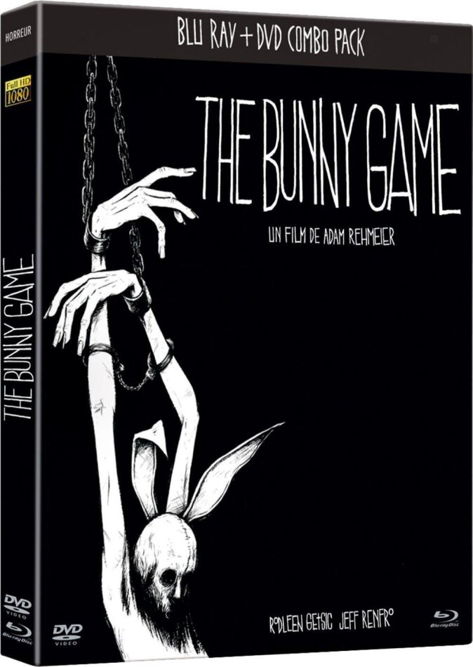 The Bunny Game (2011) b/w, Blu-ray + DVD