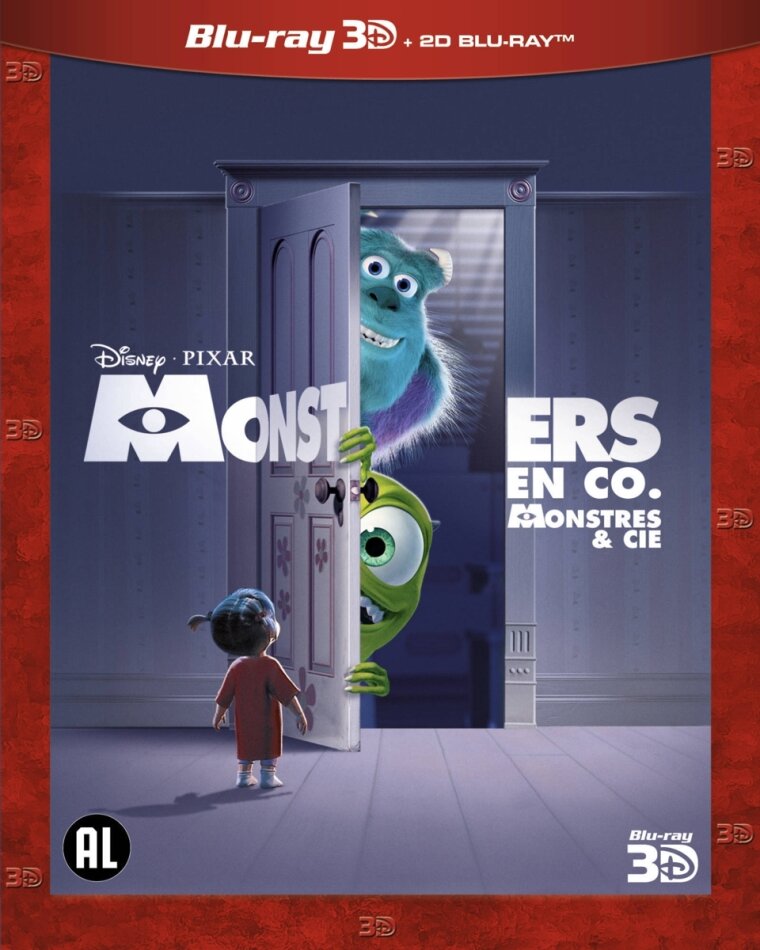 Monstres & Cie (2001) Blu-ray 3D + Blu-ray