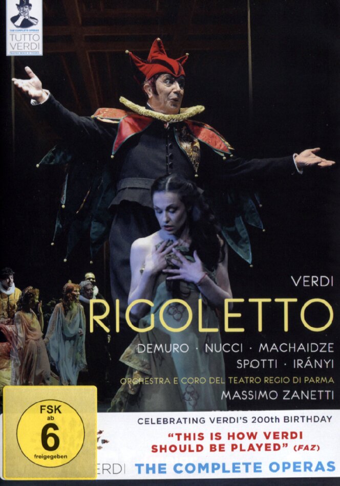 Orchestra Teatro Regio di Parma, Massimo Zanetti & Francesco Demuro - Verdi - Rigoletto Tutto Verdi, C Major, Unitel Classica