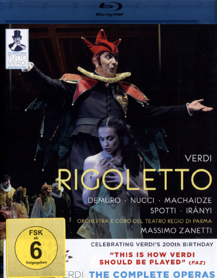 Orchestra Teatro Regio di Parma, Massimo Zanetti & Francesco Demuro - Verdi - Rigoletto Tutto Verdi, C Major, Unitel Classica